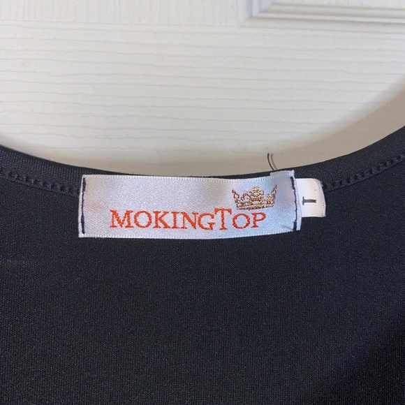 Long summer MOKINGTOP maxi dress. size Large. - Picture 3 of 7